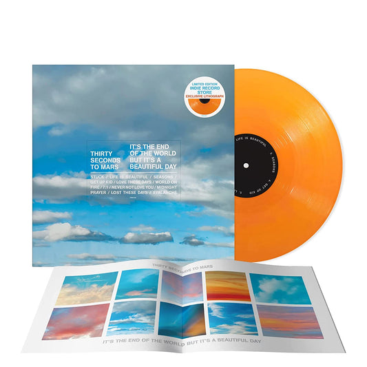 It’s The End Of The World But It’s A Beautiful Day - Vinilo (Color Naranja Opaco) + Litografía (Edición Exclusiva y Limitada)