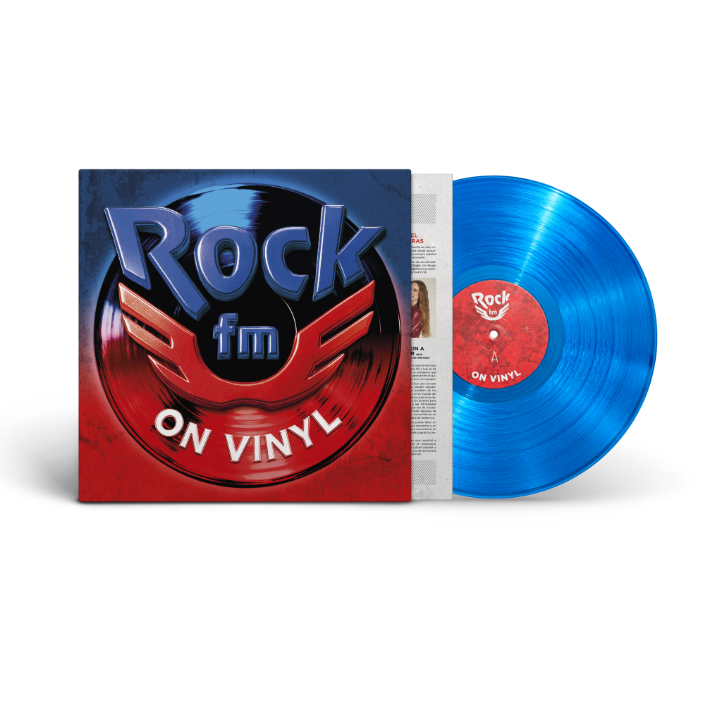 RockFM On Vinyl - Vinilo (Color Azul Transparente)