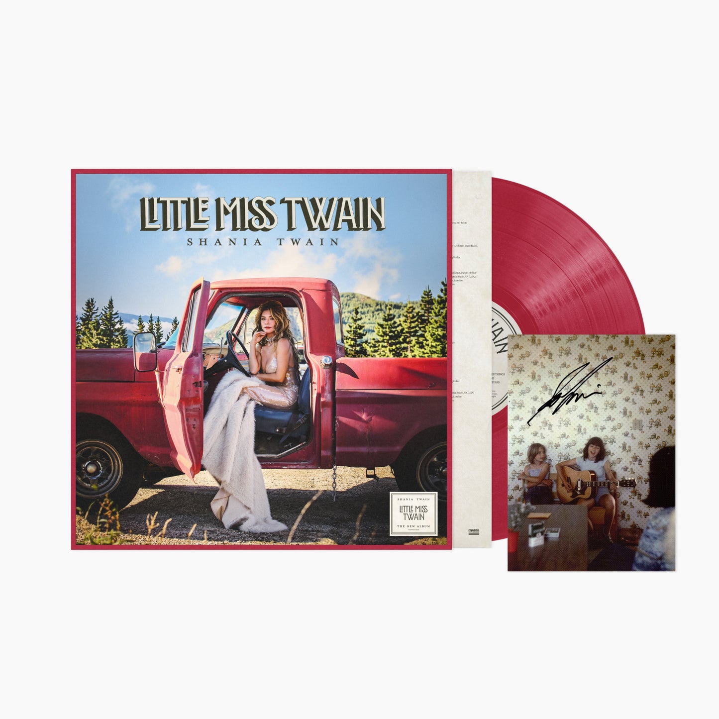 Little Miss Twain - Vinilo (Color Rosie Red) + Tarjeta Firmada