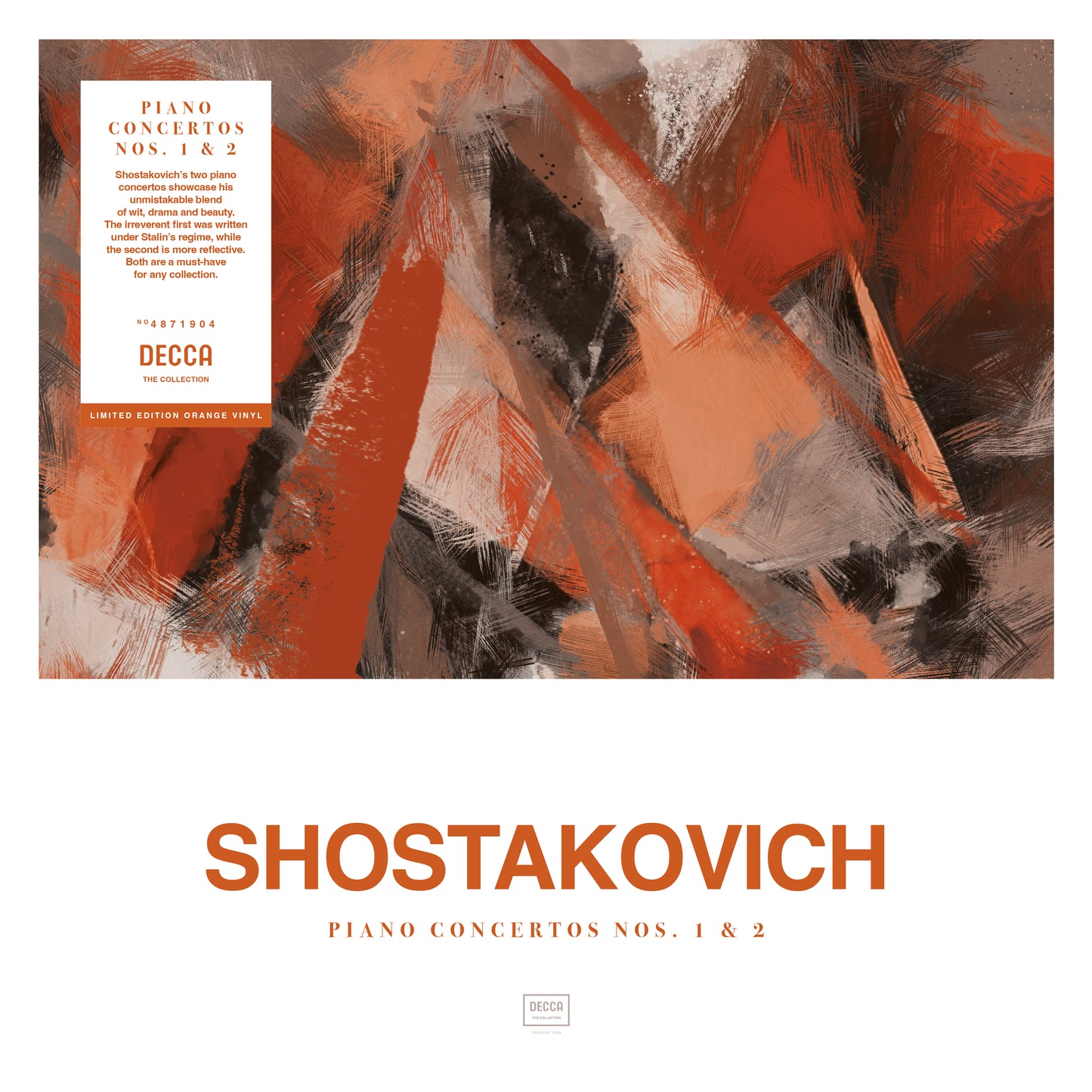 Shostakovich: Piano Concertos Nos. 1 & 2 - Vinilo