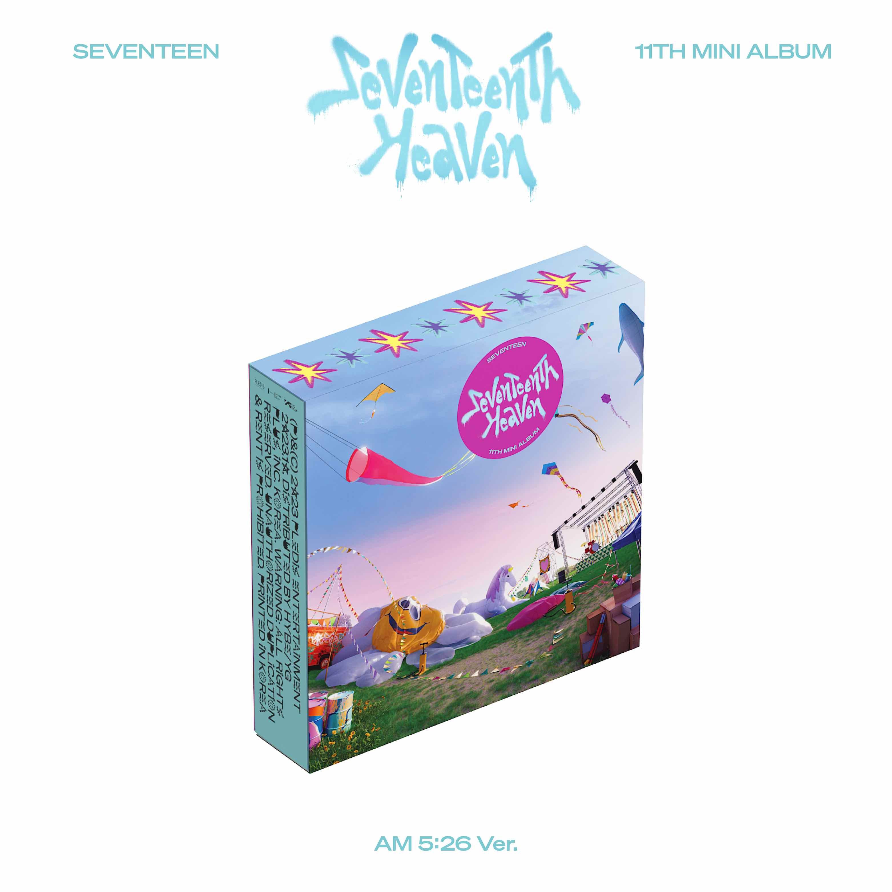 SEVENTEEN - SEVENTEEN 11th Mini Album 'SEVENTEENTH HEAVEN' (AM 5:26 Ver.) -  CD –