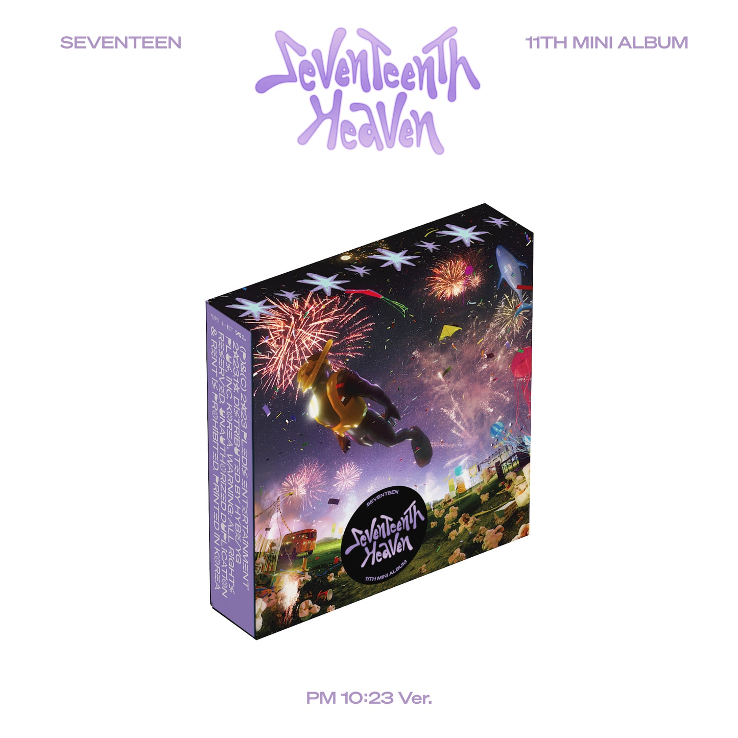 SEVENTEEN 11th Mini Album 'SEVENTEENTH HEAVEN' (PM 10:23 Ver.) - CD