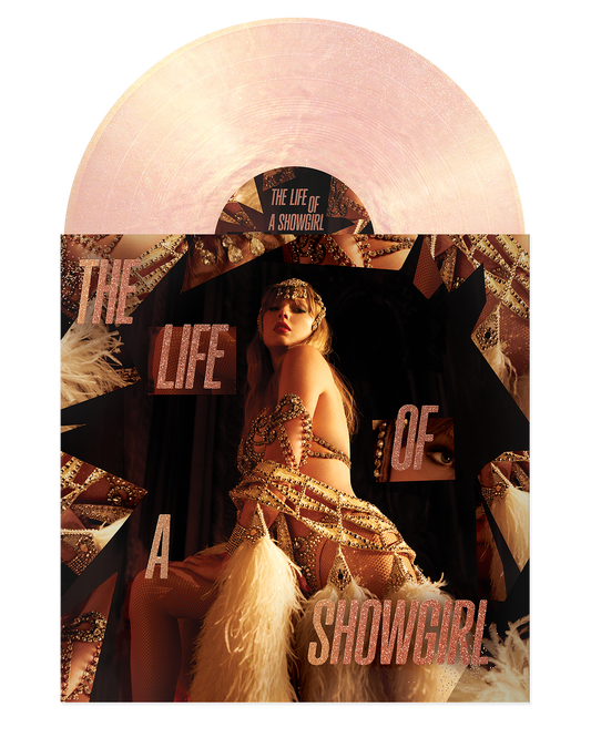 THE LIFE OF A SHOWGIRL: THE CROWD IS YOUR KING EDITION (SUMMERTIME SPRITZ PINK SHIMMER VINYL)