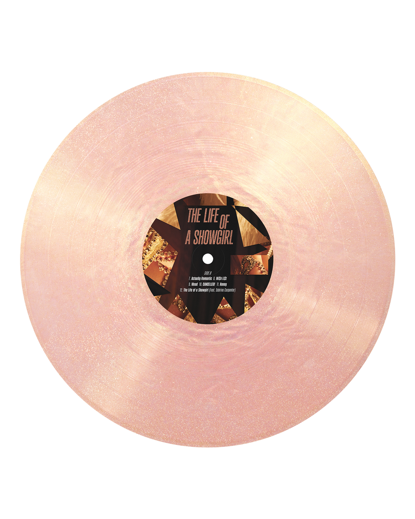 THE LIFE OF A SHOWGIRL: THE CROWD IS YOUR KING EDITION (SUMMERTIME SPRITZ PINK SHIMMER VINYL)