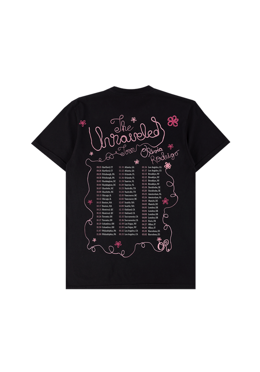 the unraveled tour t-shirt