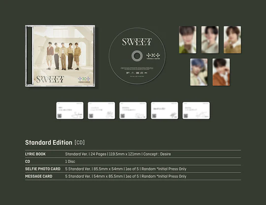SWEET (Standard Version) - CD