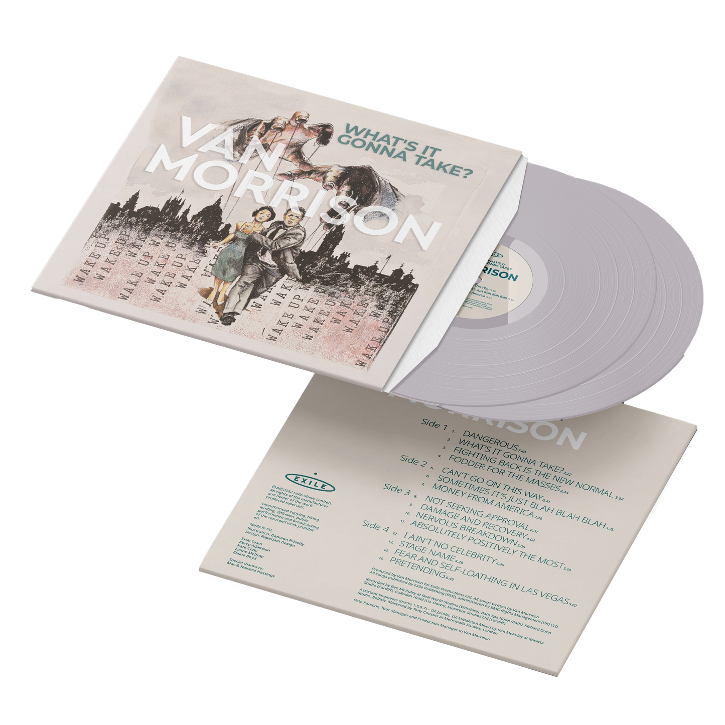 What's It Gonna Take? - Vinilo (Color Gris)