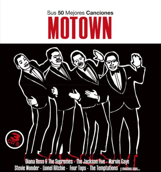 Sus 50 Mejores Canciones Motown - CD (3CD)