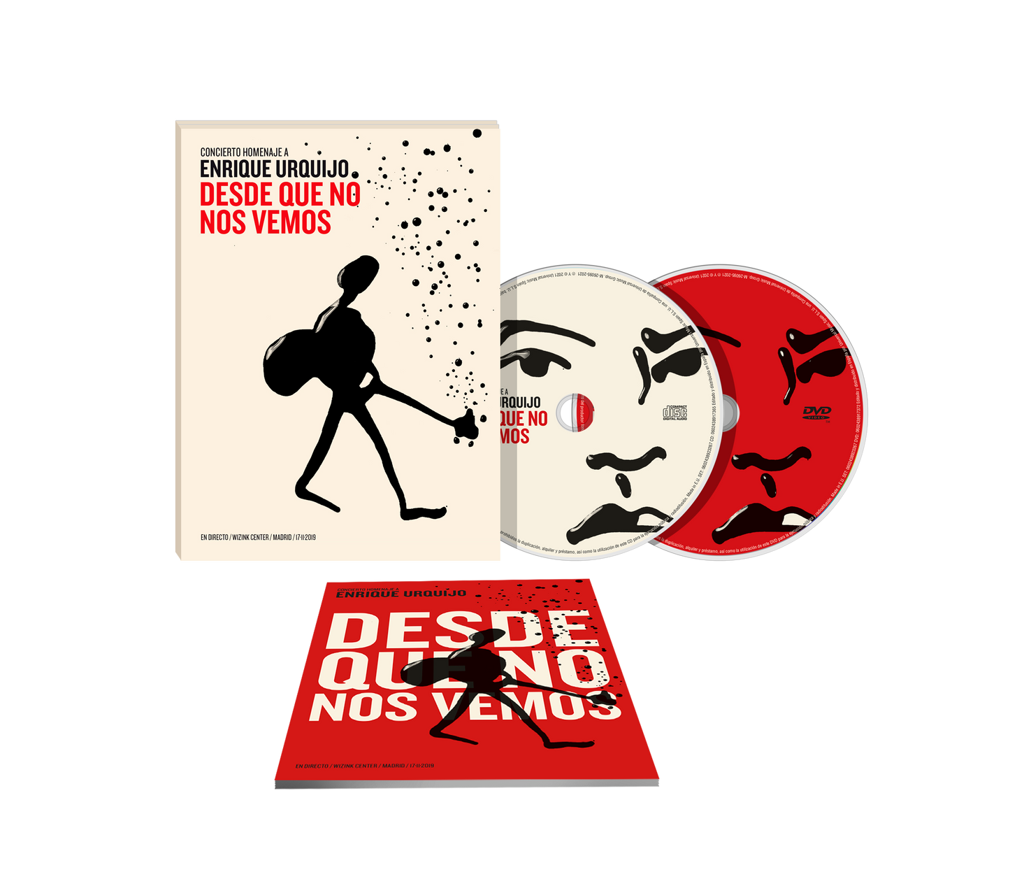 Desde Que No Nos Vemos - Concierto Homenaje a Enrique Urquijo - CD + DVD