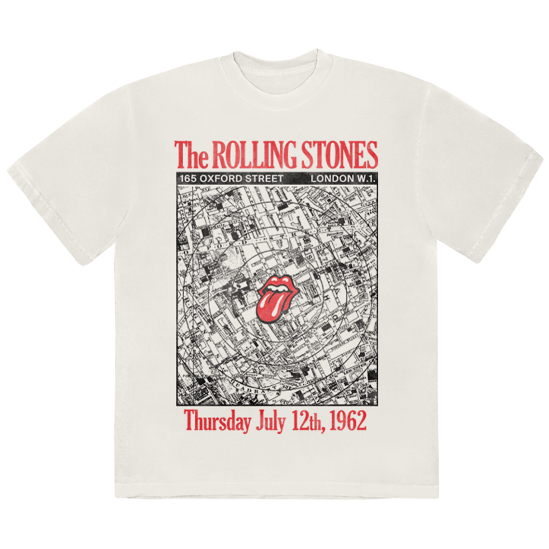 Camiseta Marquee Club Anniversary Map