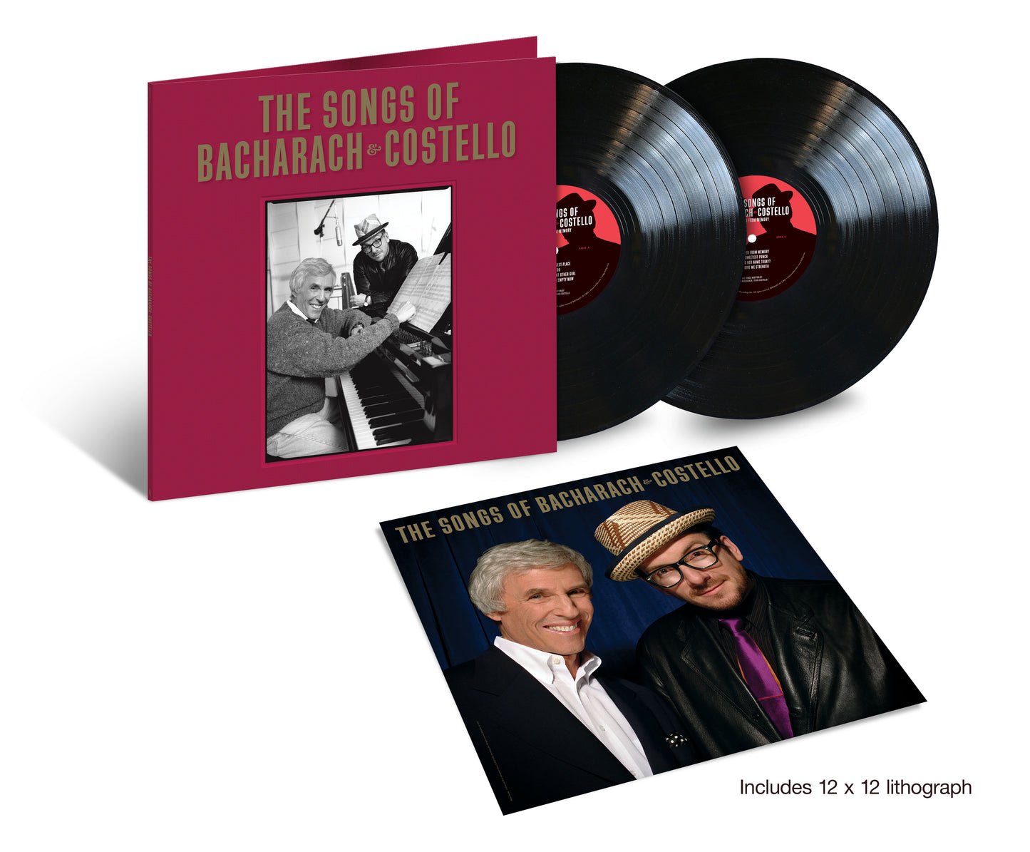 The Songs Of Bacharach & Costello - Vinilo (2LP) + Litografía