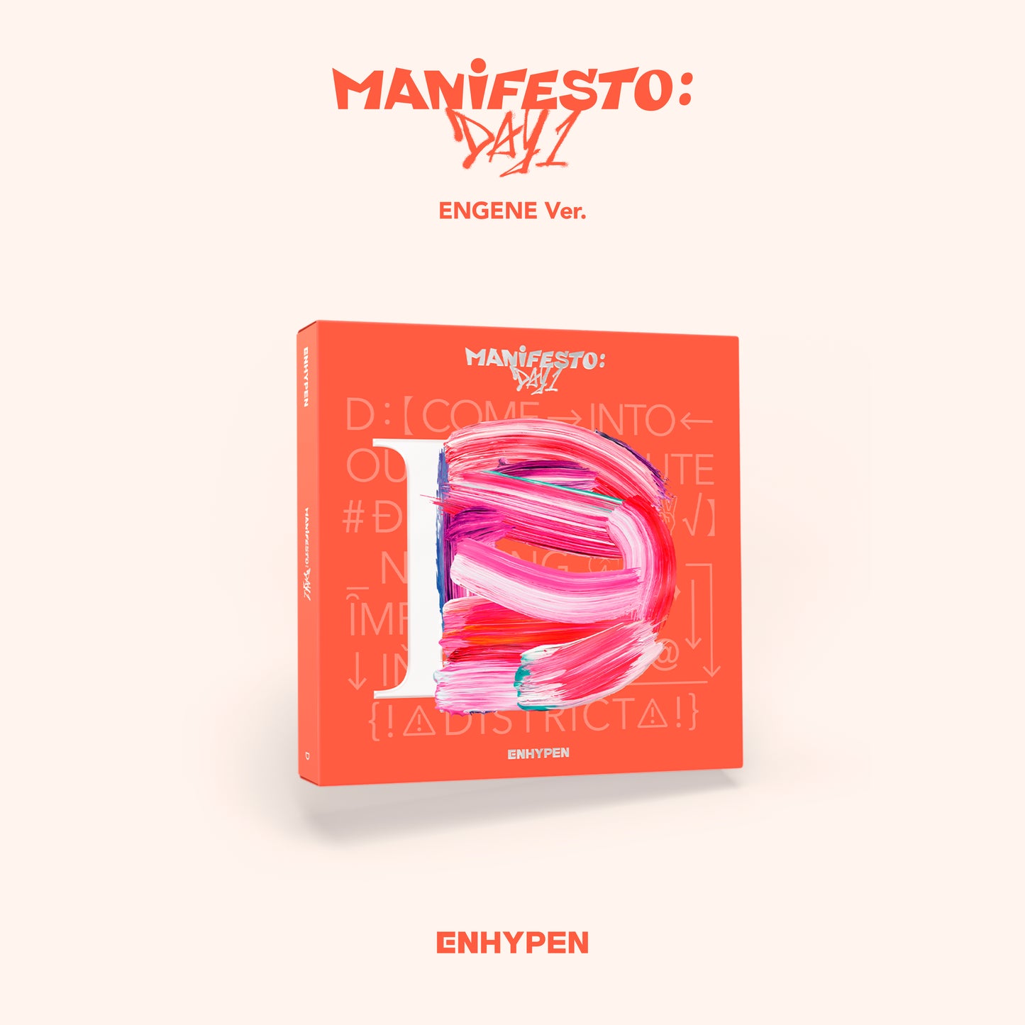 MANIFESTO : DAY 1 [D : ENGENE Ver.] - CD