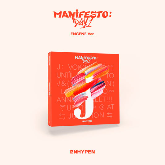 MANIFESTO : DAY 1 [J : ENGENE Ver.] - CD