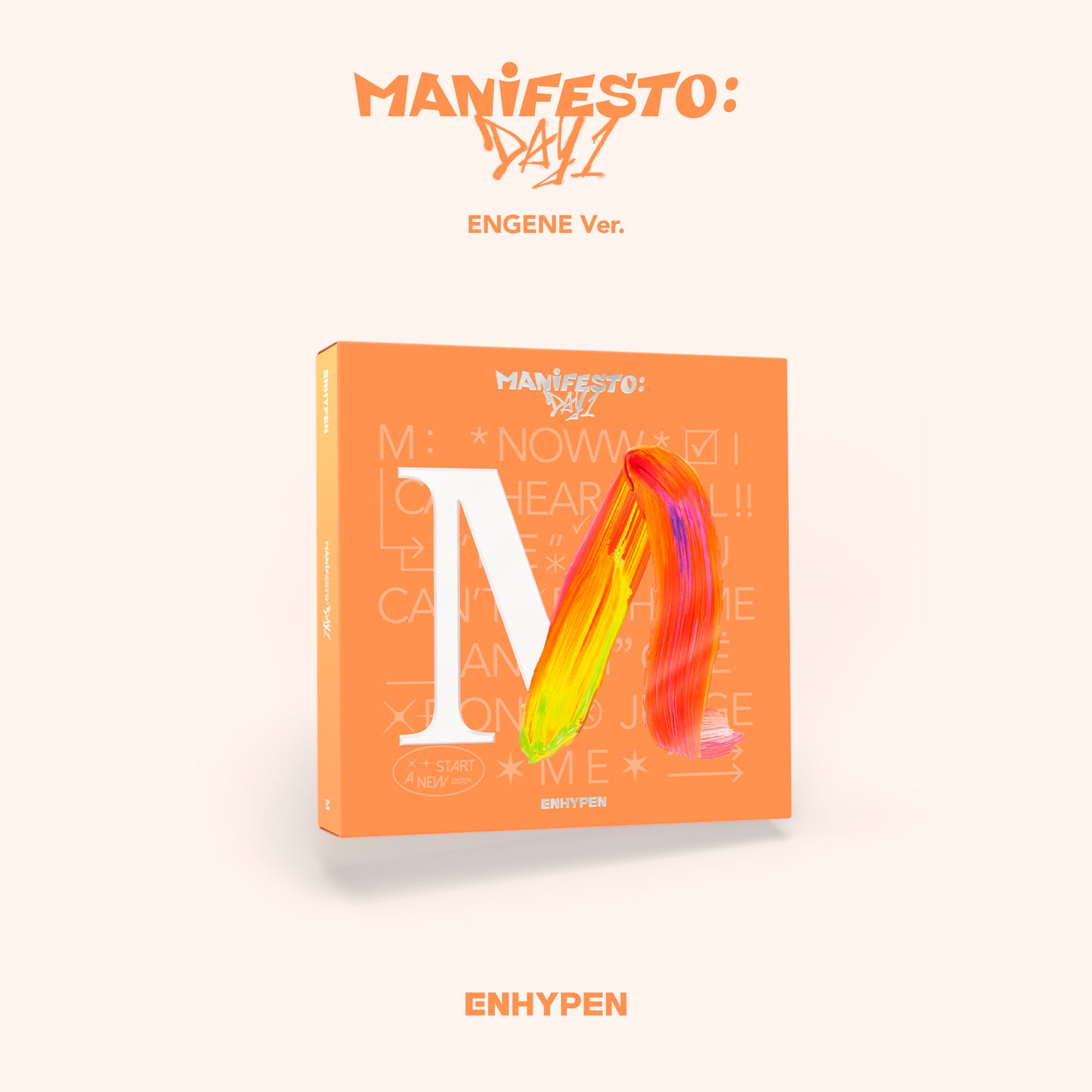 MANIFESTO : DAY 1 [M : ENGENE Ver.] - CD