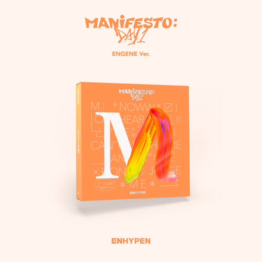 MANIFESTO : DAY 1 [M : ENGENE Ver.] - CD