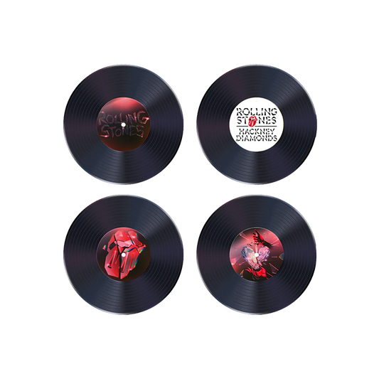 Hackney Diamonds Vinyl Coaster Set
