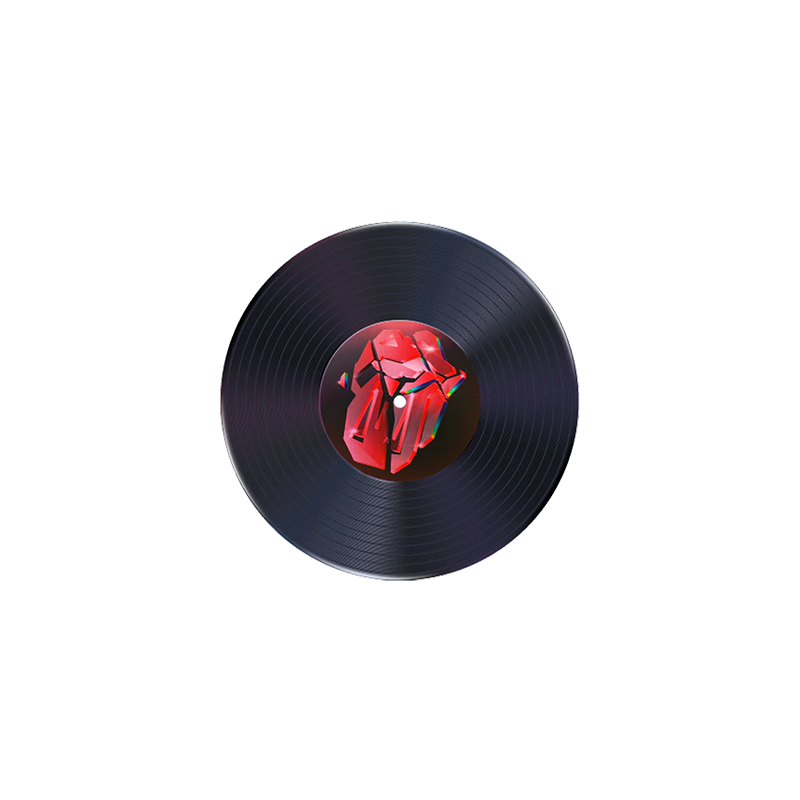 Hackney Diamonds Vinyl Coaster Set