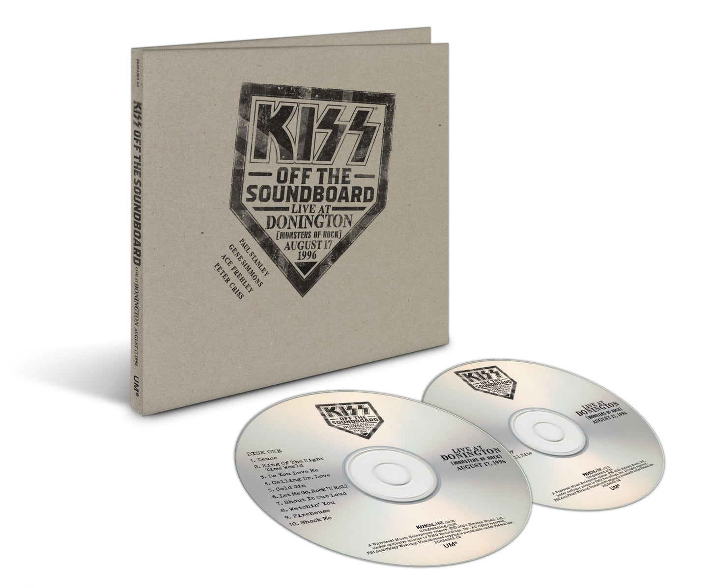 Kiss Off Soundboard Donington 96 - CD