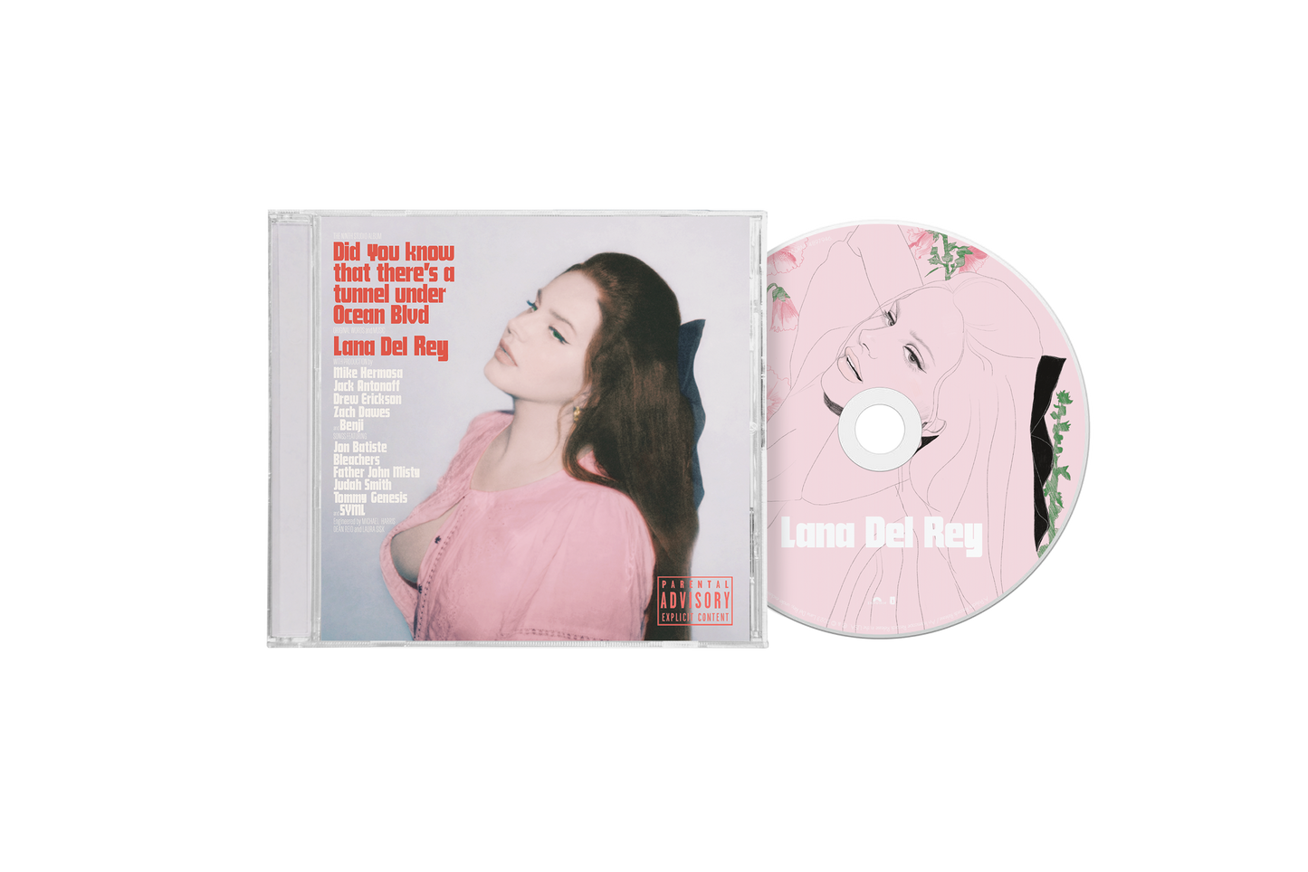 DID YOU KNOW THAT THERE’S A TUNNEL UNDER OCEAN BLVD - CD (ALT COVER 3)