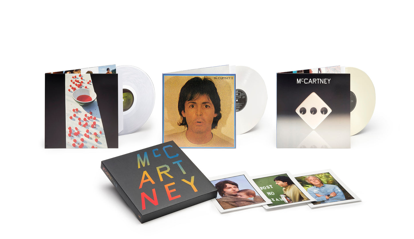 McCartney I / II / III - Box Set (Edición Limitada 3LP Color Blanco + 3CD)
