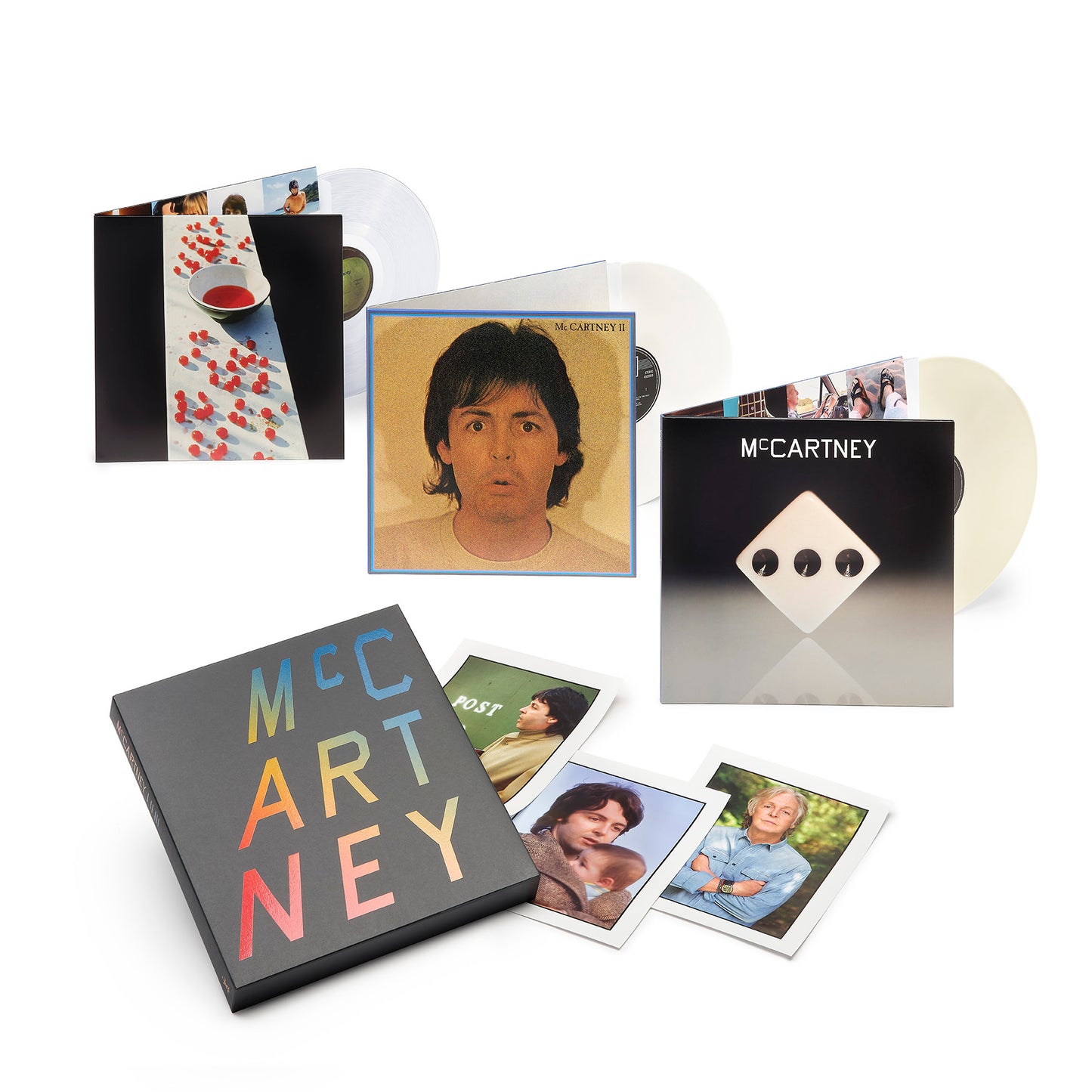 McCartney I / II / III - Box Set (Edición Limitada 3LP Color Blanco + 3CD)