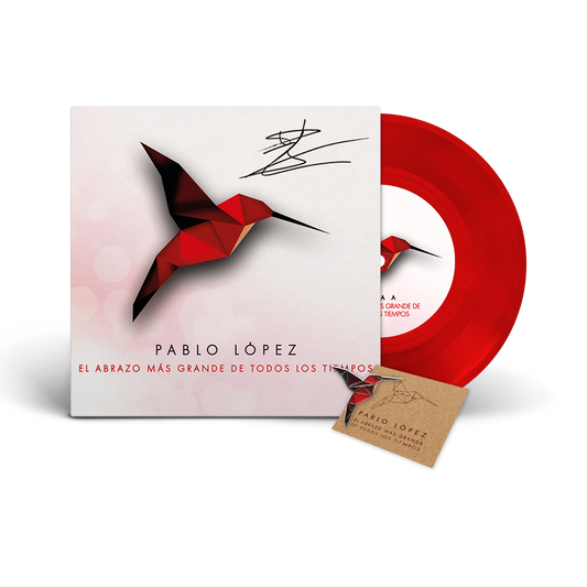 El Abrazo Más Grande De Todos Los Tiempos - Vinilo 7" + Pin metálico (Edición Firmada y Exclusiva)