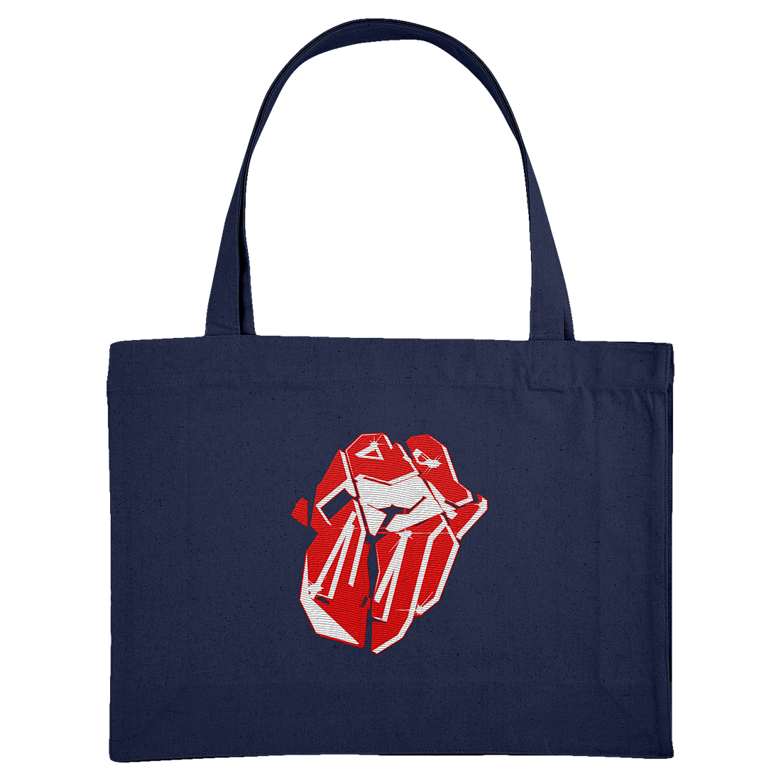 Diamond Tongue Tote Bag