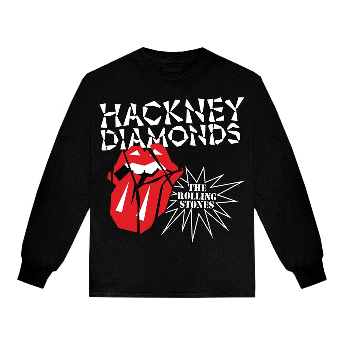 Camiseta de manga larga Hackney Diamonds Burst