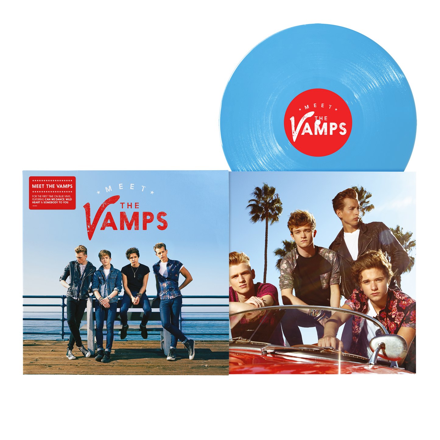 Meet The Vamps - Vinilo (Color Azul)