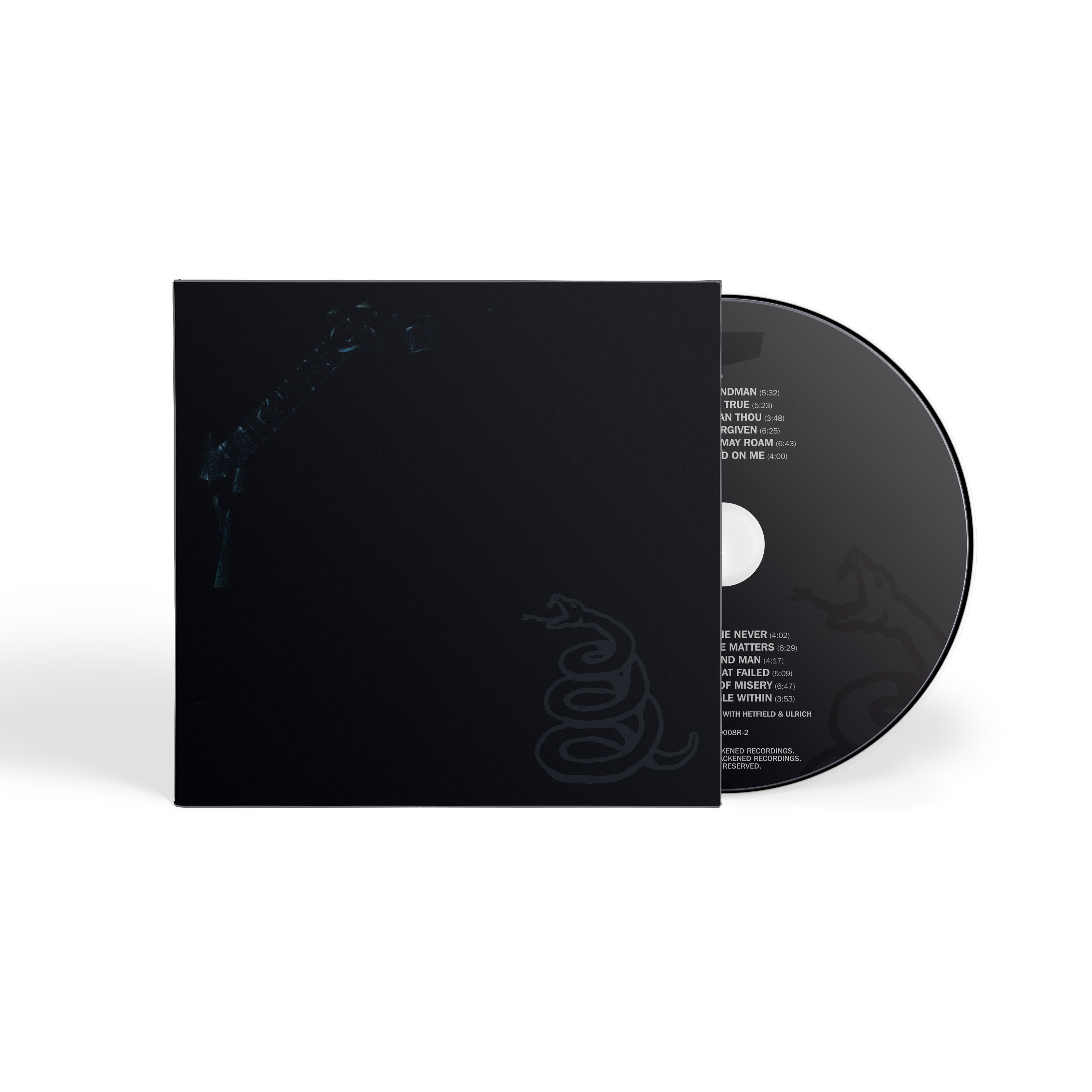 METALLICA (The Black Album) - CD –