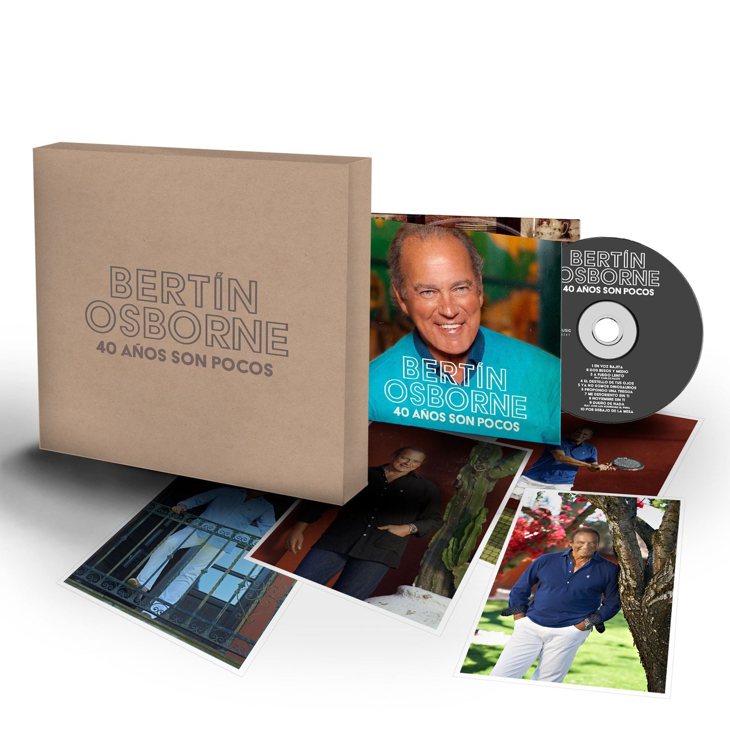 40 Años Son Pocos Edición Firmada  - CD (Edición Deluxe)