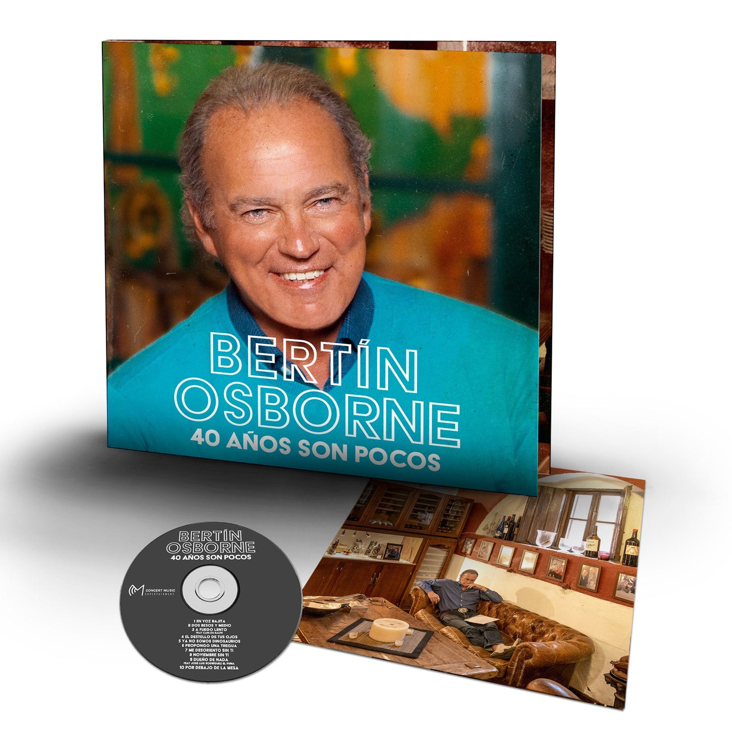 40 Años Son Pocos Edición Firmada  - CD