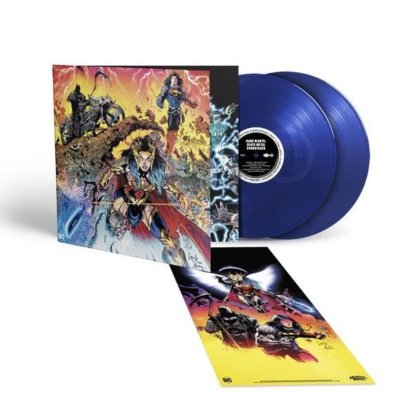 DC Dark Nights: Death Metal - Vinilo (Color Azul)