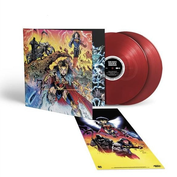 DC Dark Nights: Death Metal - Vinilo (Color Rojo)