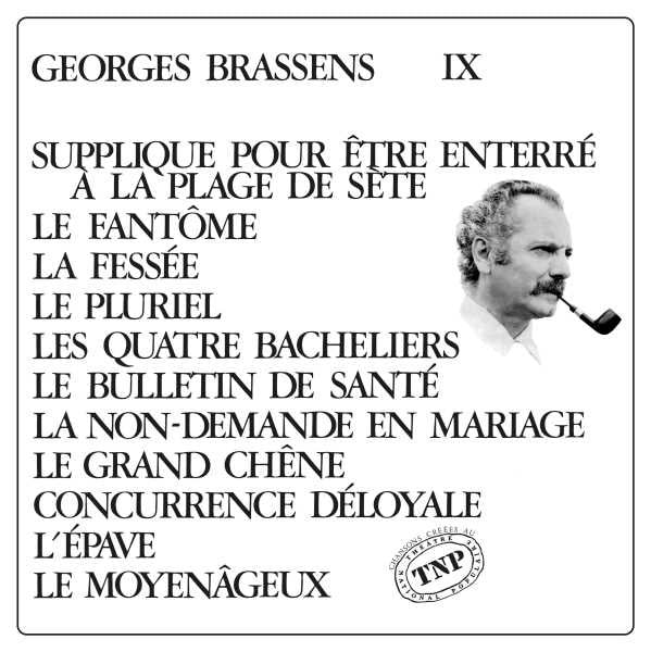 Georges Brassens IX N°11  - Être Enterré A La Plage De Sète - Vinilo