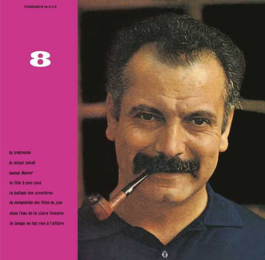 Georges Brassens N°8 - Vinilo 10"