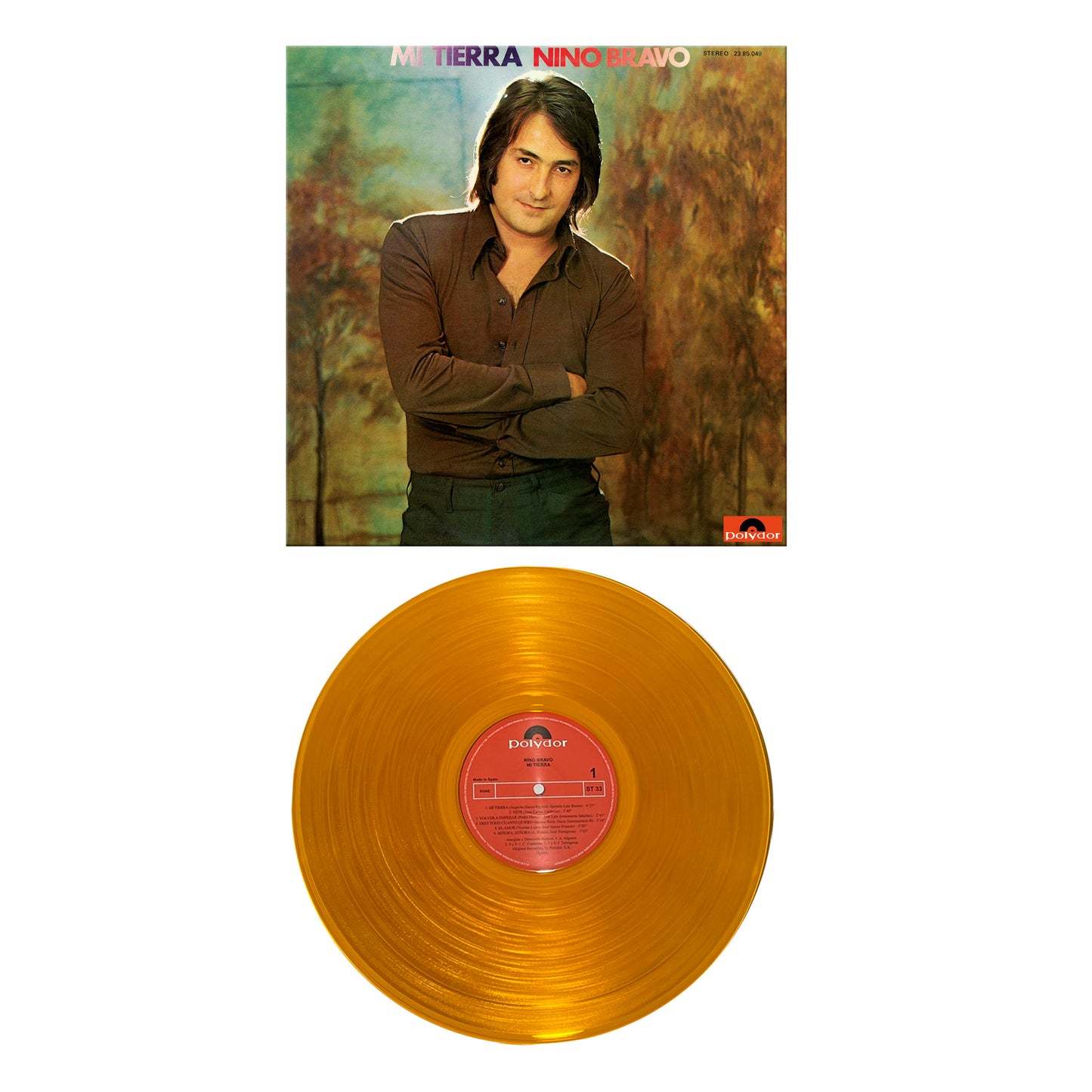 Mi Tierra - Vinilo (Color ámbar)