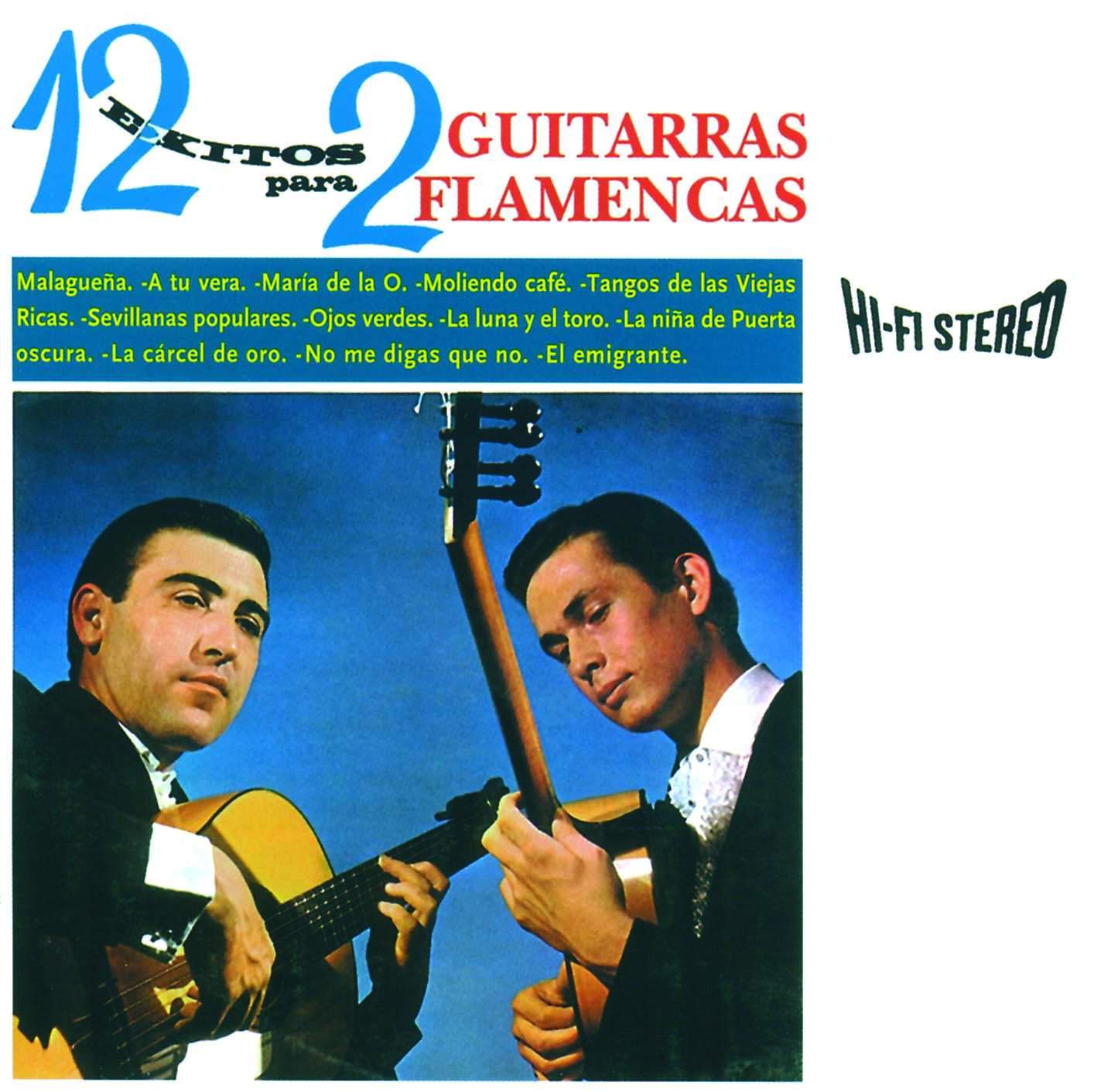 12 Exitos Para Dos Guitarras Flamencas - Vinilo