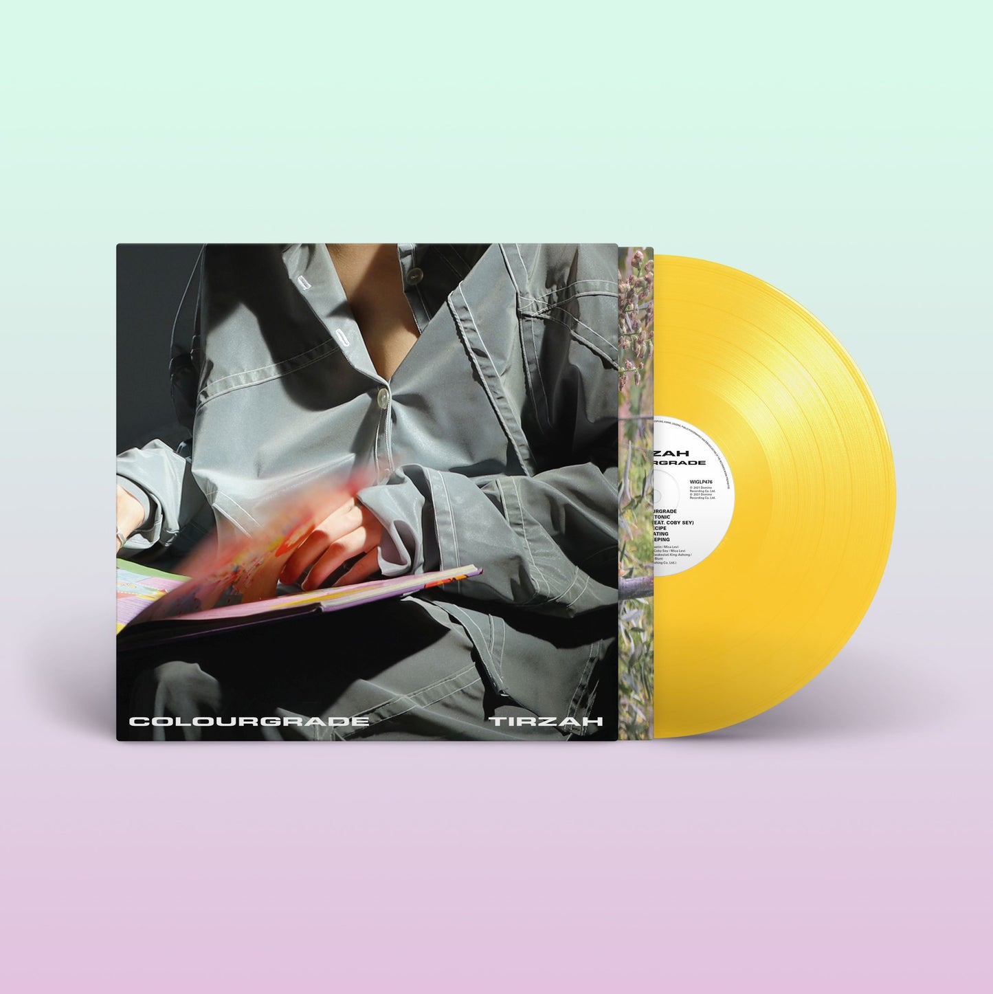 Colourgrade - Vinilo (Color Amarillo Transparente)
